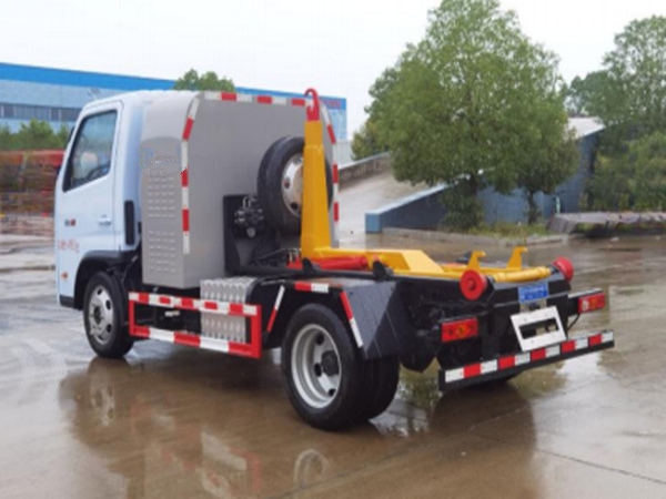 福田純電動車廂可卸式垃圾車 福田純電動車廂可卸式垃圾車